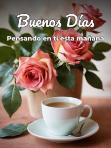 Frases bonitas para buenos días para mi amor