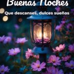 buenas noches que descanses, dulces sueños