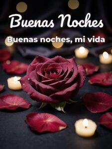 Frases bonitas para dar las buenas noches a mi novia para Facebook