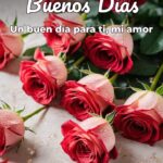 buenos días un buen día para ti, mi amor