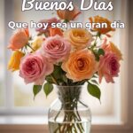 buenos días que hoy sea un gran día