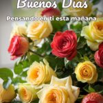 buenos días pensando en ti esta mañana