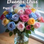 buenos días para ti, con todo mi amor