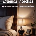 buenas noches que descanses, dulces sueños