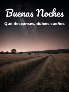 Frases bonitas para las buenas noches