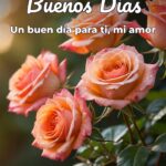 buenos días un buen día para ti, mi amor