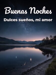 Frases buenas noches amor para celular