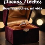 buenas noches buenas noches, mi vida