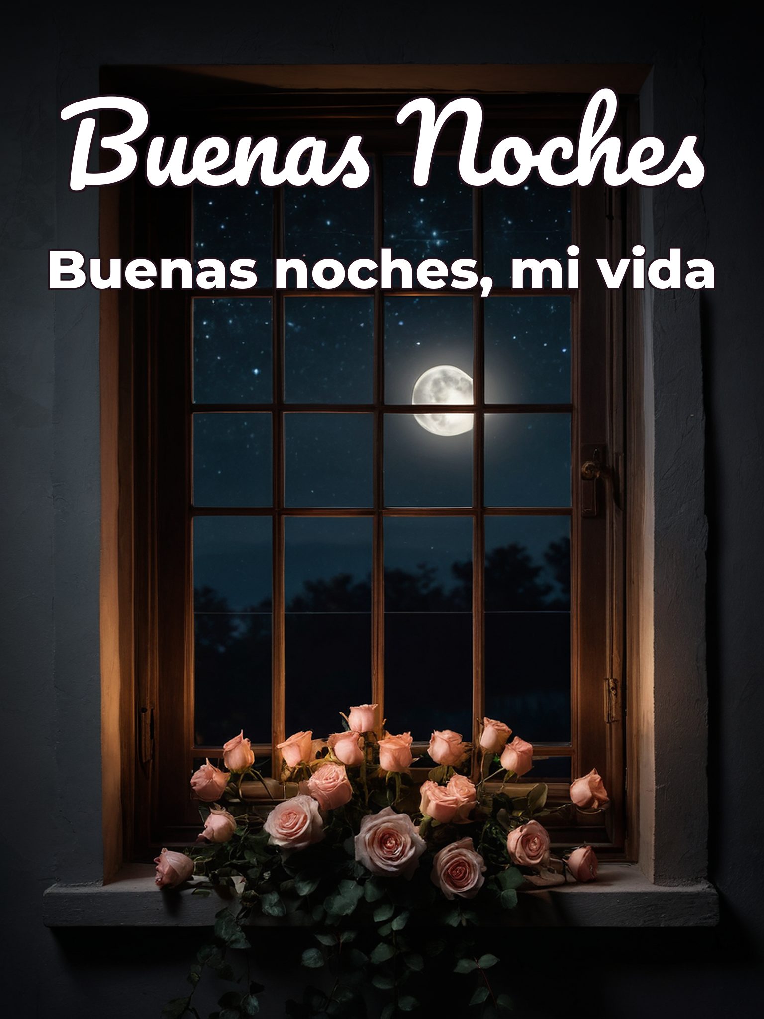 Frases buenas noches amor para Facebook