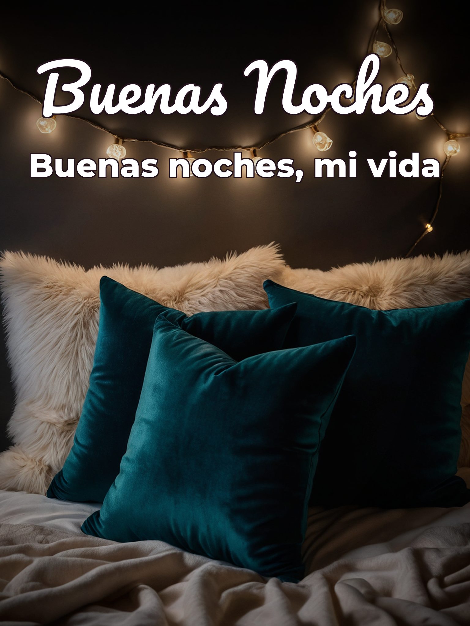 Frases buenas noches para enamorar para Facebook