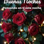 buenas noches pensando en ti esta noche