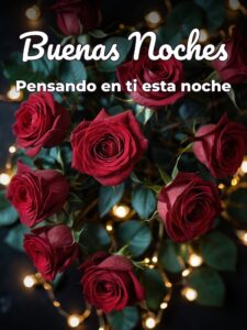 Frases buenas noches para mi novia