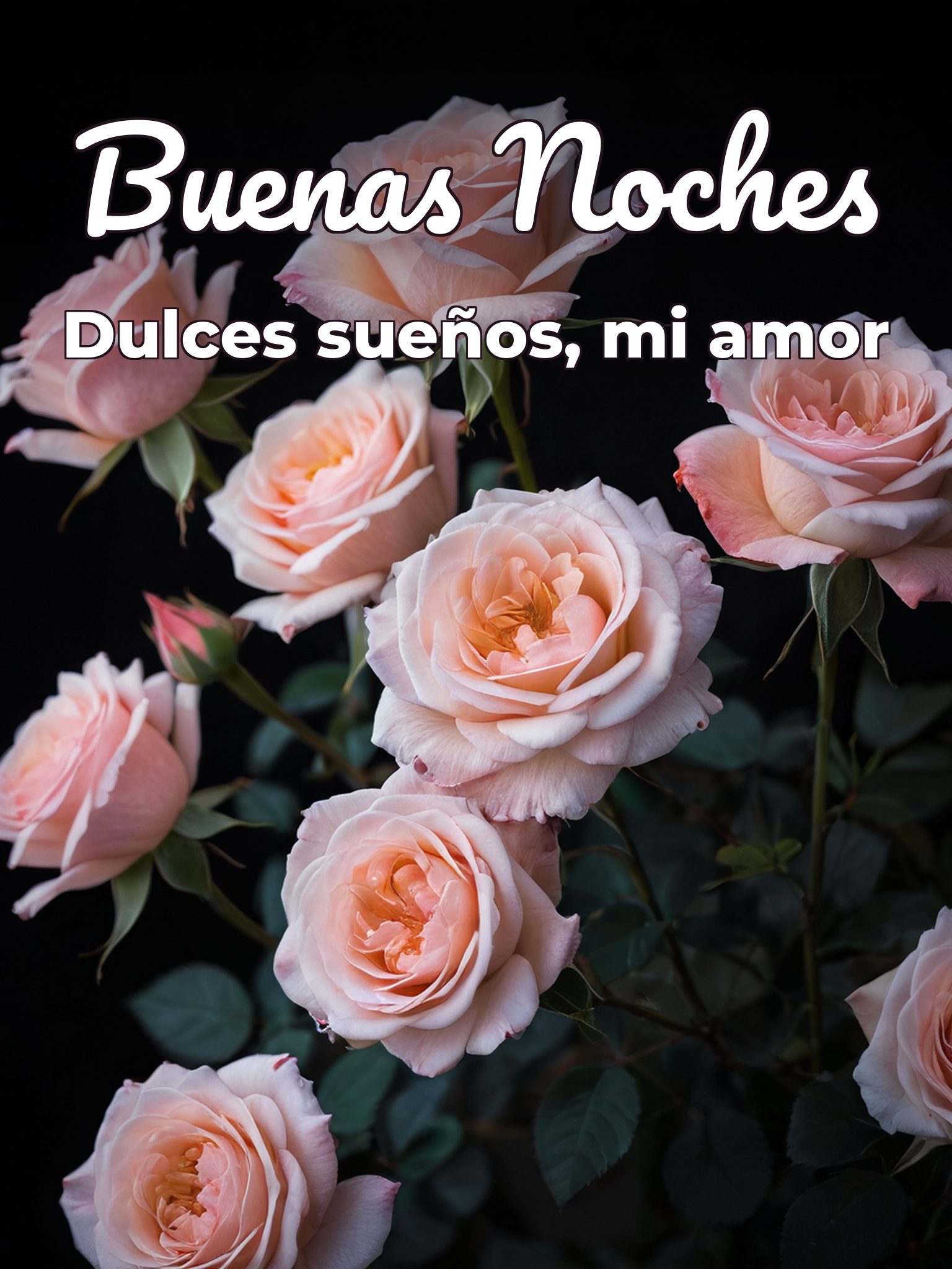 Frases buenas noches para mi novia para celular