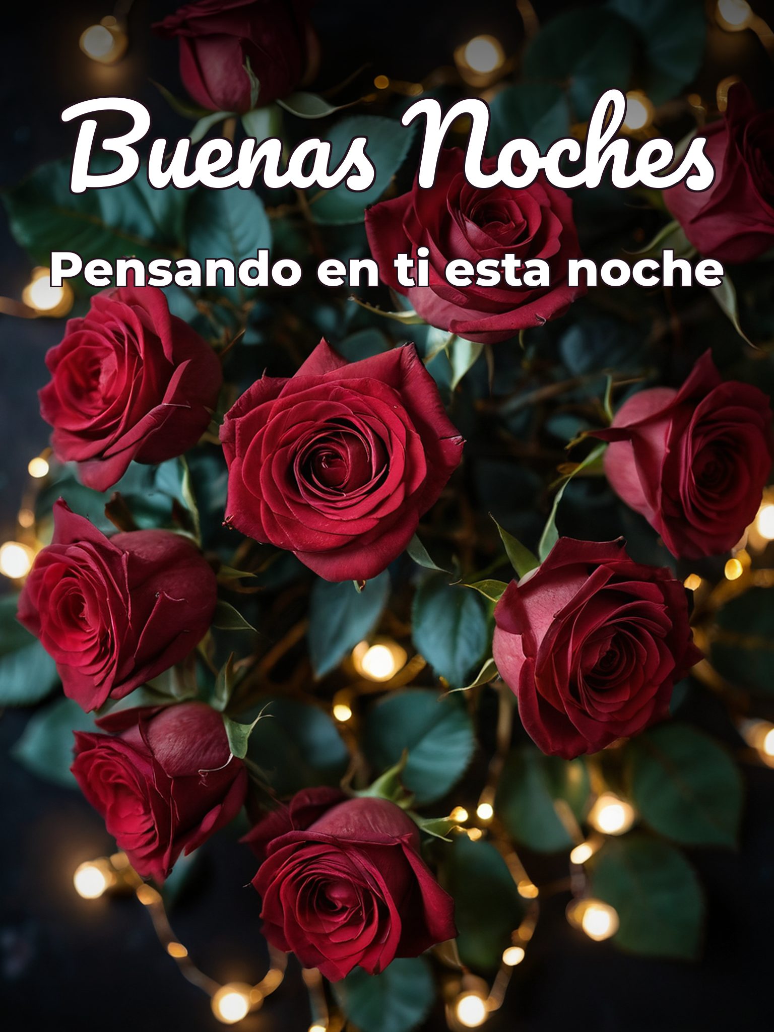 Frases buenas noches para mi novia
