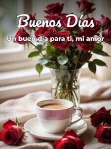 Frases buenos días amor