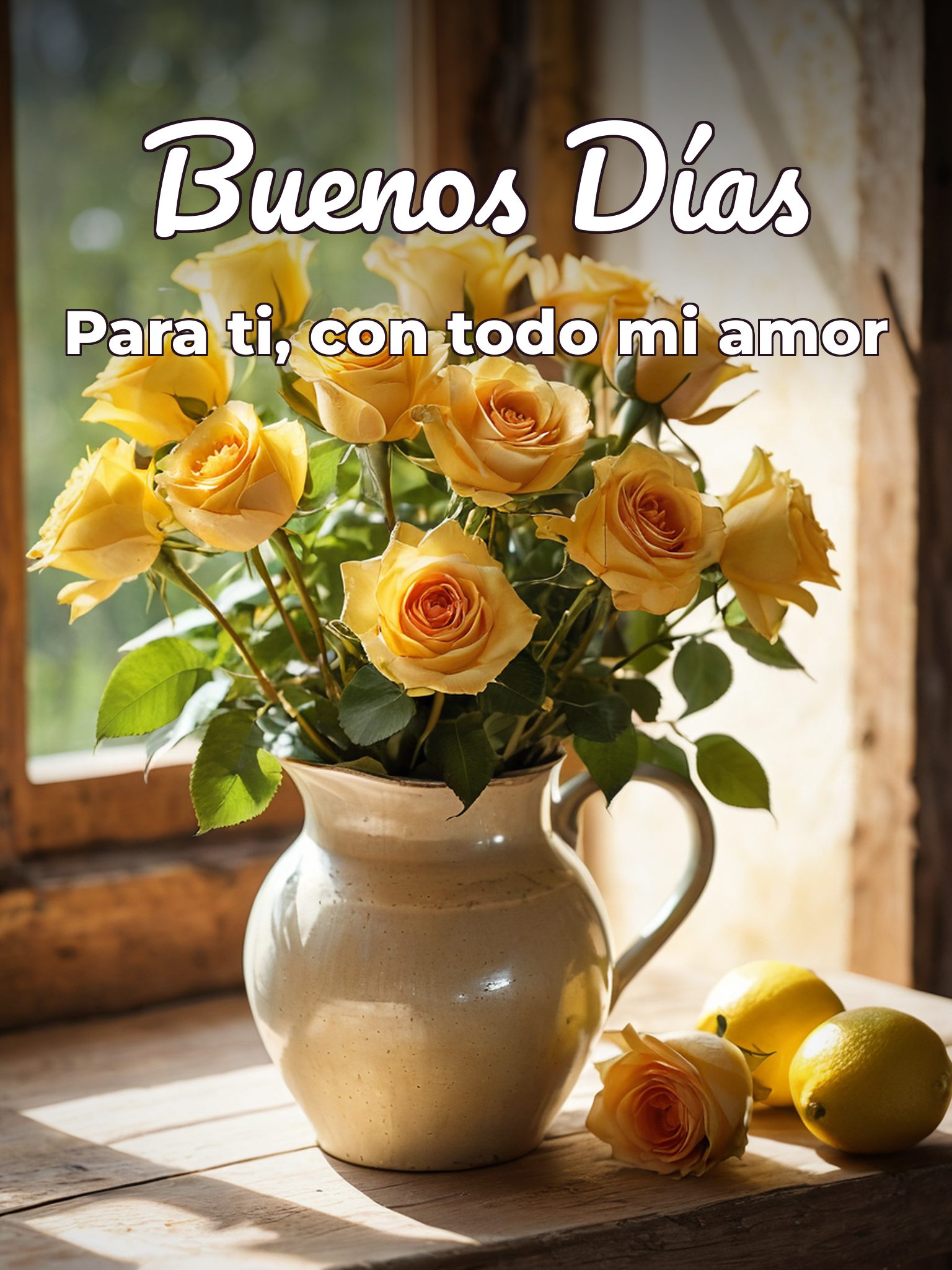Frases buenos días amor para celular