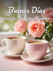 Frases buenos días amor para hombre