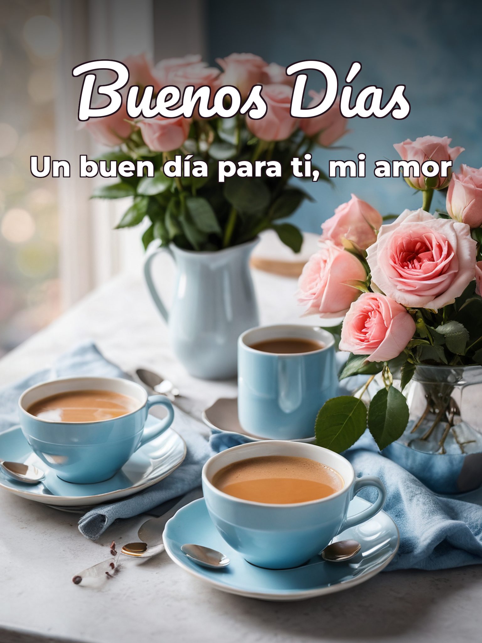 Frases buenos días amor para hombre para una amiga