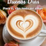 buenos días para ti, con todo mi amor