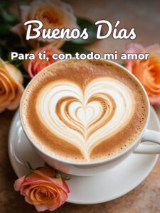 Frases buenos días amor para mi novia para celular