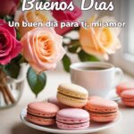 buenos días un buen día para ti, mi amor