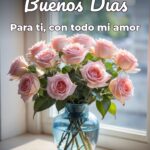buenos días para ti, con todo mi amor