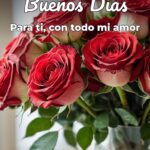 buenos días para ti, con todo mi amor