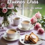 buenos días un buen día para ti, mi amor