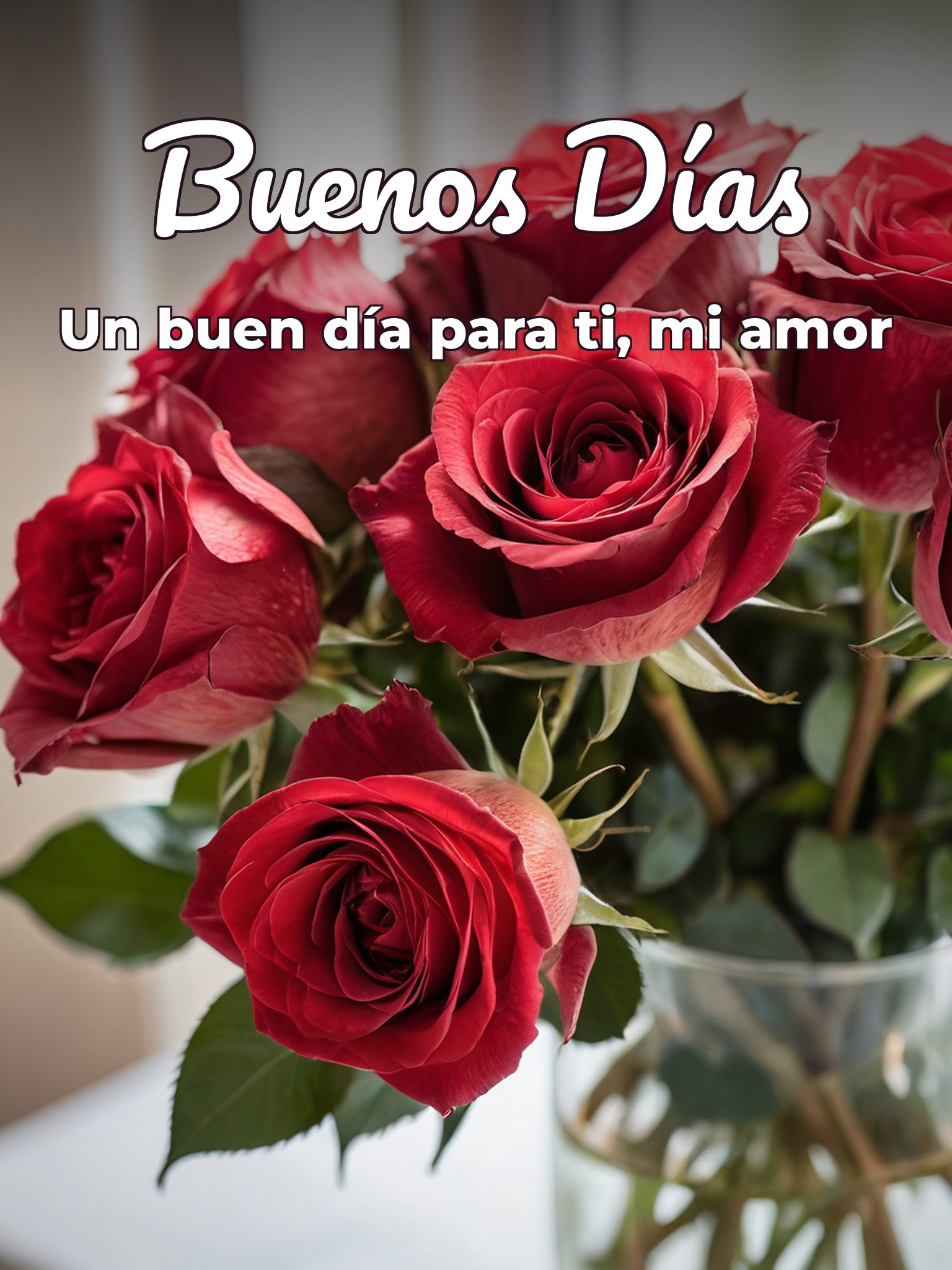 Frases buenos días para mi amor
