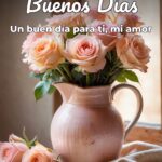 buenos días un buen día para ti, mi amor