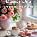 buenos días para ti, con todo mi amor