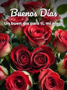Frases buenos días para mi novia para mi amor