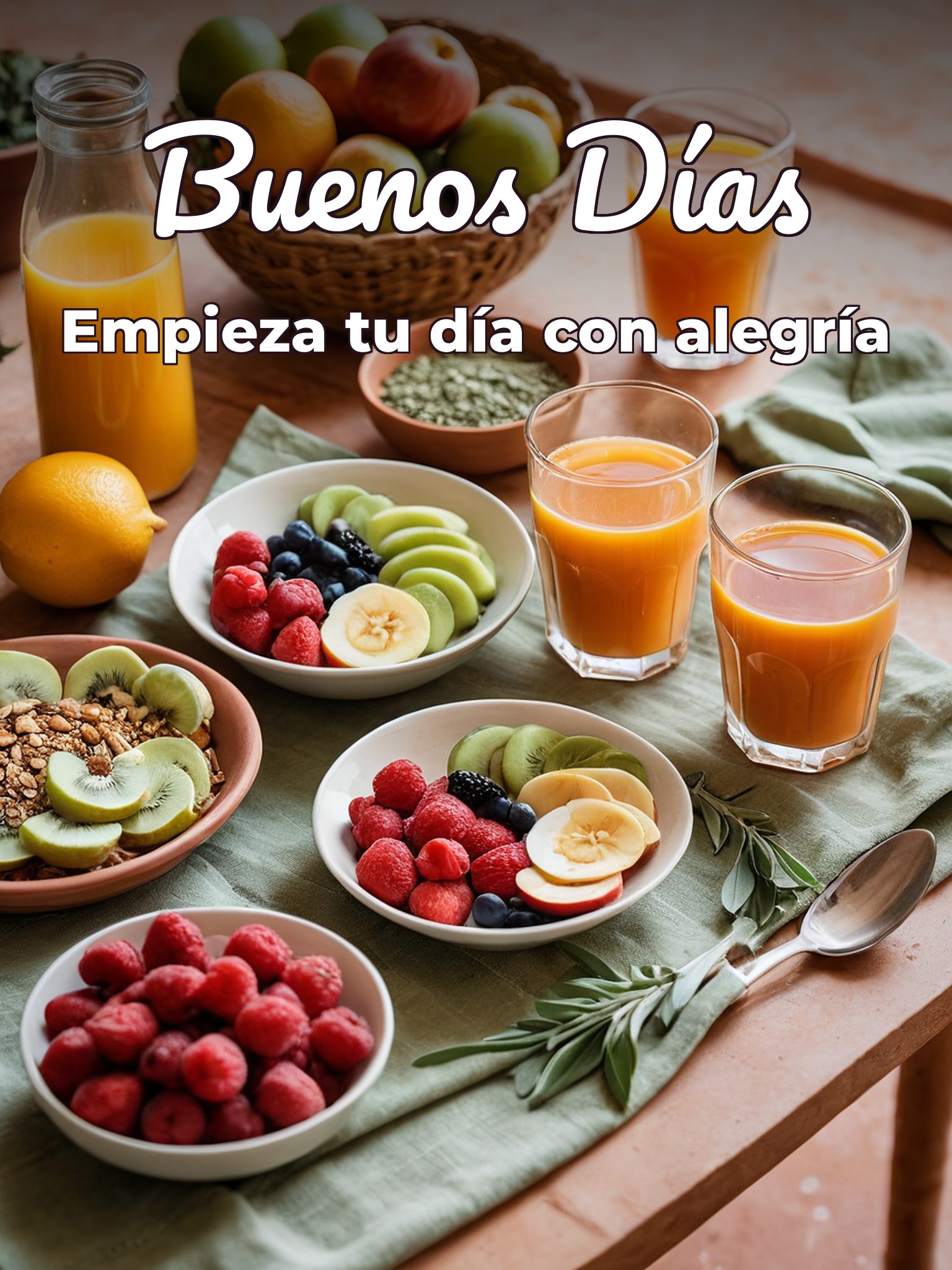 Frases cariñosas de buenos días