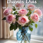 buenos días un buen día para ti, mi amor