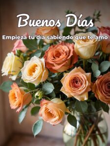 Frases con imágenes de buenos días amor para celular