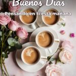 buenos días pensando en ti esta mañana