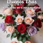 buenos días pensando en ti esta mañana