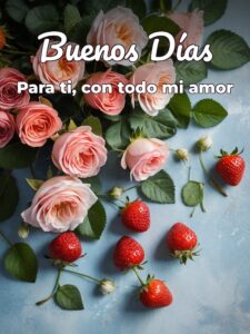 Frases cortas buenos días amor