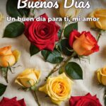 buenos días un buen día para ti, mi amor
