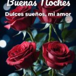 buenas noches dulces sueños, mi amor