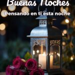 buenas noches pensando en ti esta noche