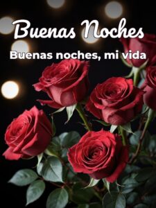 Frases cortas de buenas noches para enamorar para Facebook