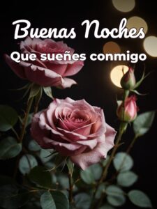 Frases cortas de buenas noches para mi amor para Facebook