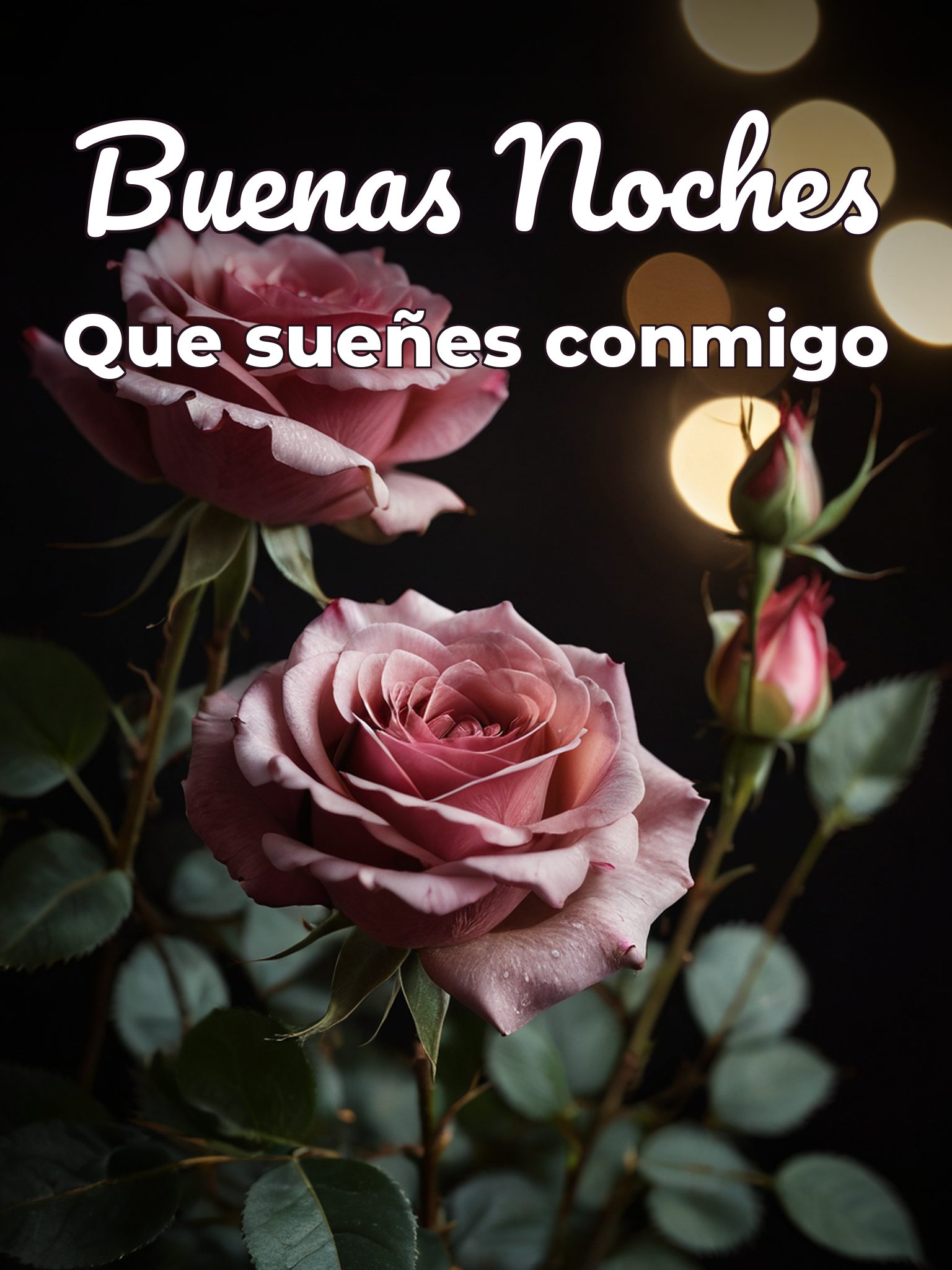 Frases cortas de buenas noches para mi amor para Facebook