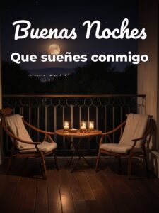 Frases cortas de buenas noches para mi novia