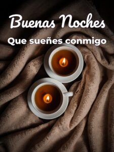 Frases cortas de buenas noches para mi novia para Facebook