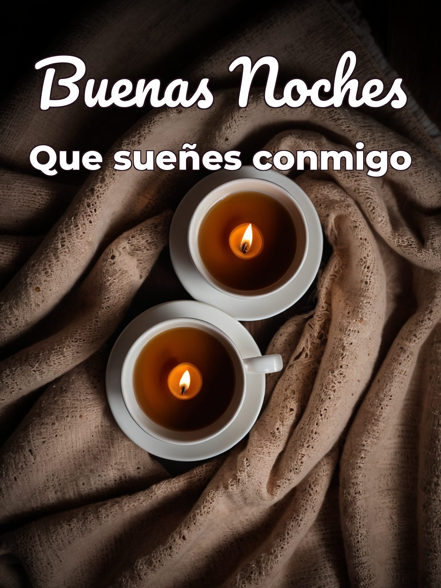 Frases cortas de buenas noches para mi novia para Facebook