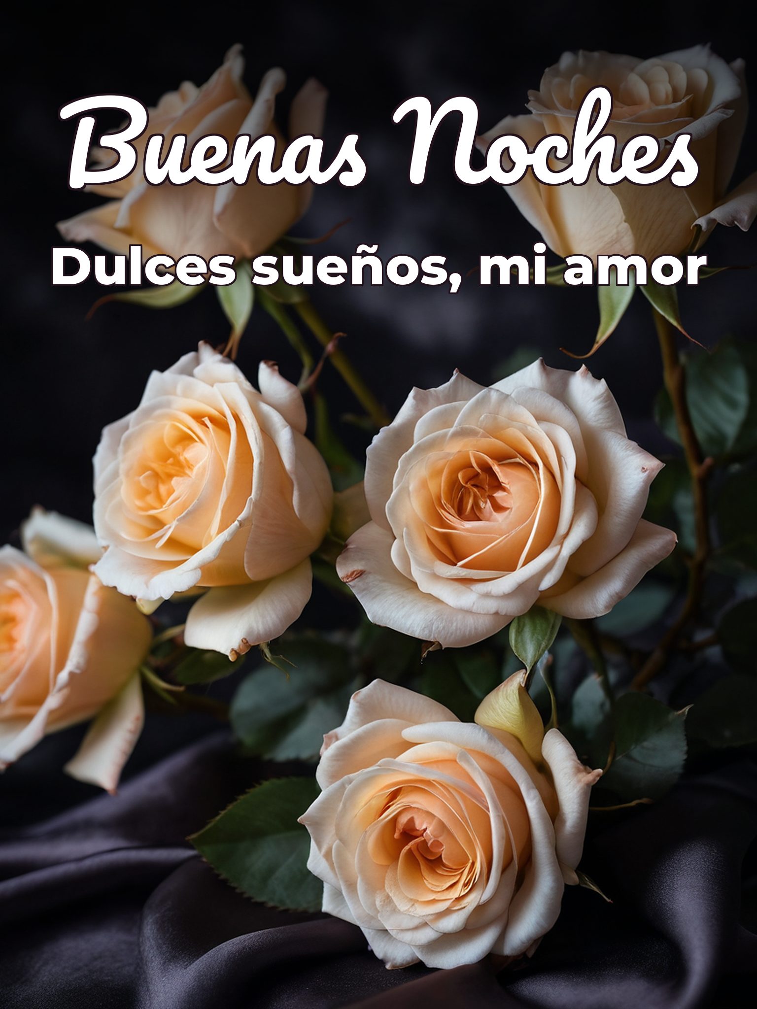 Frases cortas de buenas noches para mi novia para WhatsApp