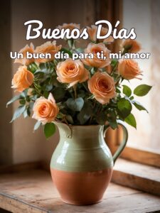 Frases cortas de buenos días amor