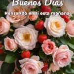 buenos días pensando en ti esta mañana